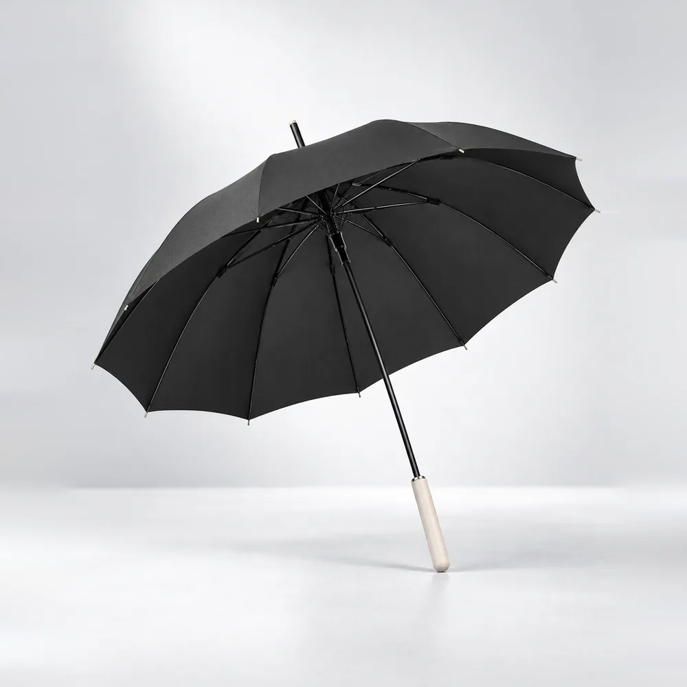 Classic black stick umbrella
